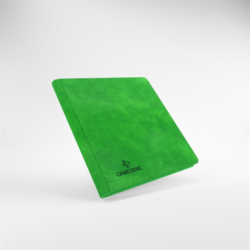 Gamegenic 24-Pocket Premium Zip-Album - Grøn - Kortspils Samlemappe